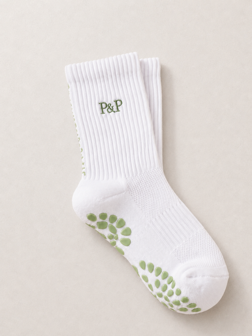Pitch & Petals Grip Socks